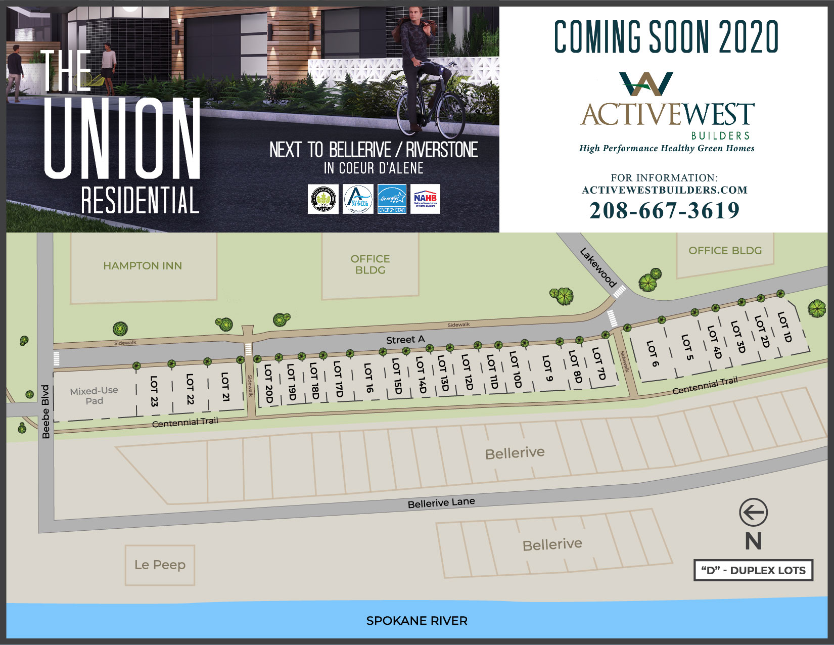 The Union Residential ActiveWest Builders
